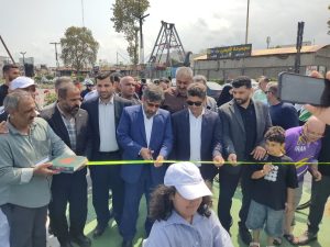 نخستین پیست دوچرخه‌سواری ساحلی مازندران در نور به بهره‌برداری رسید