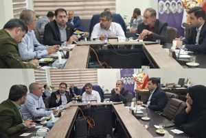 جلسه ویژه مدیرکل راهداری استان مازندران در فرمانداری شهرستان نور