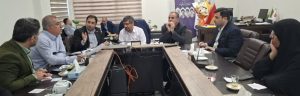 جلسه ویژه مدیرکل راهداری استان مازندران در فرمانداری شهرستان نور
